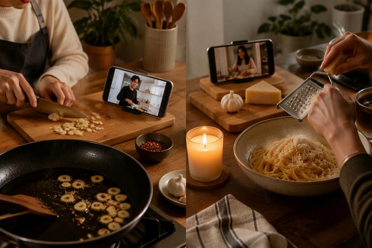 Editorial visual for 2. Shared Recipe Night